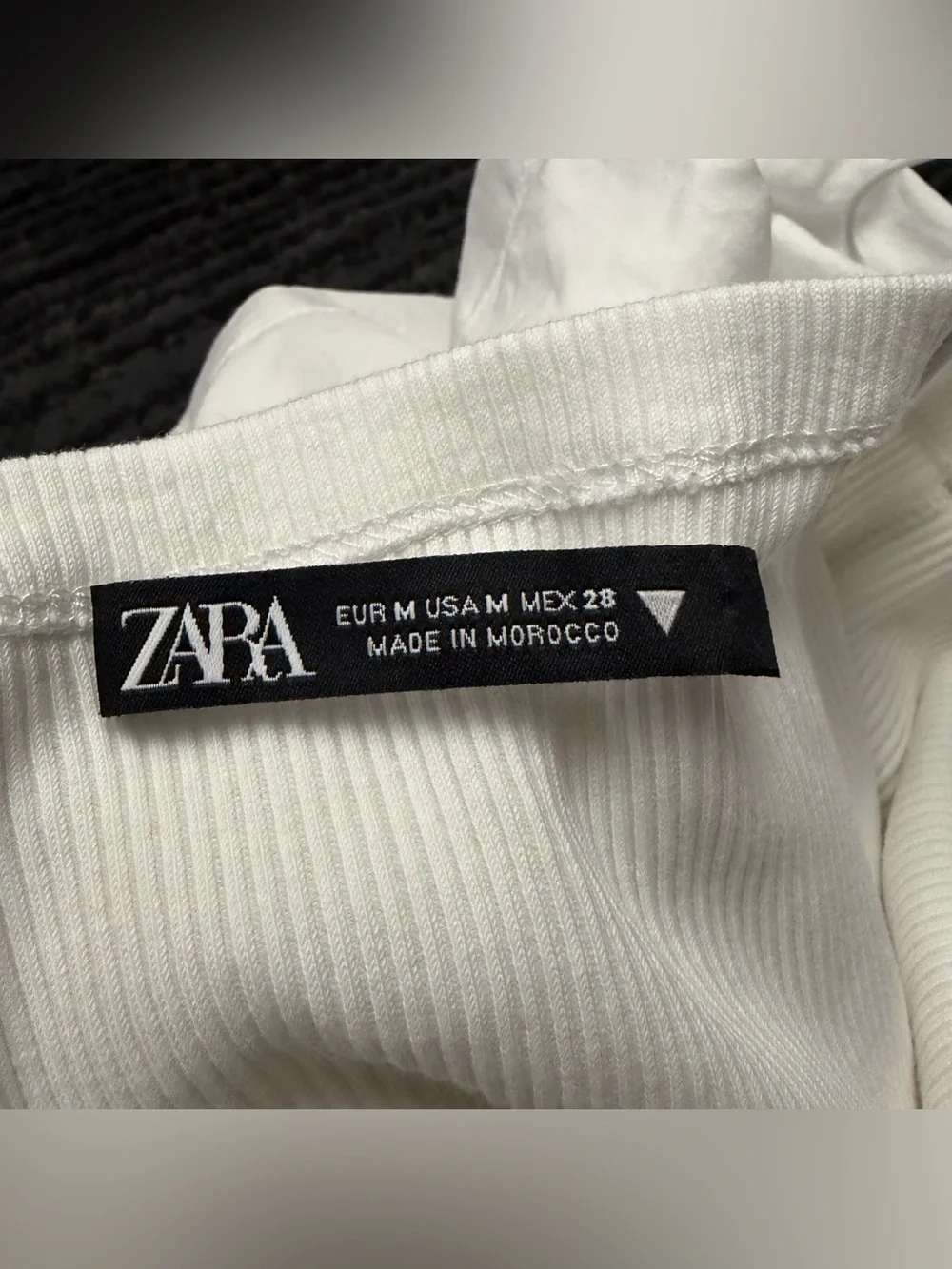 Zara Tiered Spaghetti Strap Summer Midi Poplin Dress - Picture 3 of 4